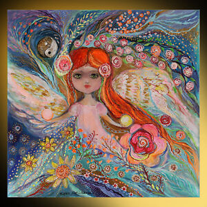 My little fairy Yang fantasy art Elena Kotliarker best gift for little girls