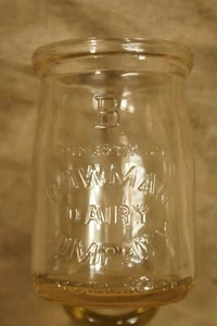 Vintage Bowman Dairy Company Cottage Cheese or Milk Bottle - Picture 1 of 6
