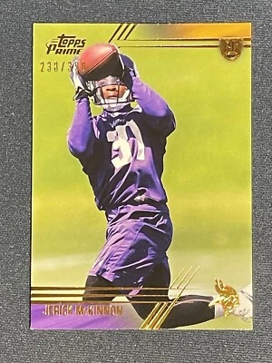 /390 2014 TOPPS PRIME Jerick Mckinnon RC Rookie Vikings 49ers Chiefs RB 109 - Image 1 of 4