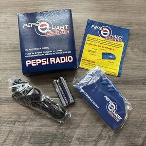PEPSI Small Vintage Portable FM Radio Brand New - Picture 1 of 7