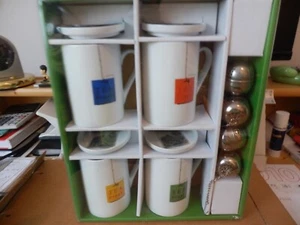 Becherset 12tlg. Porzellan Flirt,TEA break nagelneu,ungeöffnet im Sichtkarton OV - Bild 1 von 2