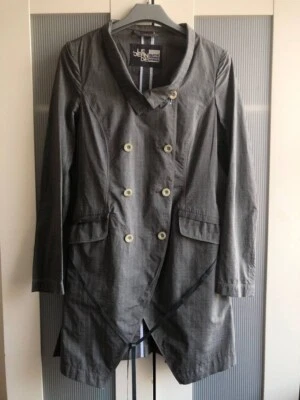 Marithe Francois Girbaud Gray Trench Coat Size XS - image 1 of 4