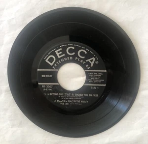Red Foley - Beyond The Sunset / Go First / Peace In The Valley / Banjo / Care 45 - Picture 1 of 2