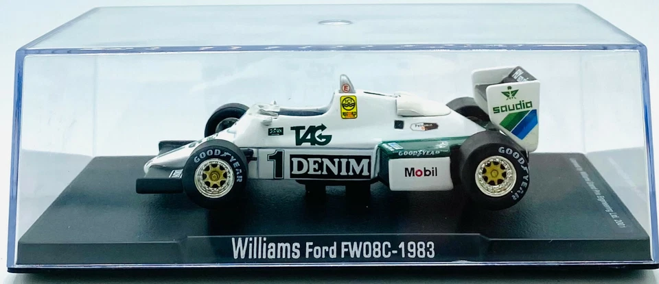 EBOND Modellino F1 Williams Ford FW08C - 1983 - Die cast - 1:43 - 0295 - Immagine 1 di 1