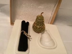 ESTEE LAUDER "SCHÖNES" MASSIVES PARFUM GOLDBIRNE/SWAROVSKI. - Bild 1 von 10