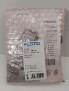 Nuevo módulo de entrada sellado de fábrica FESTO CPX-8DE 195750, *EE. UU. Vendedor* - Imagen 1 de 5