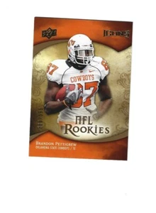 2009 Upper Deck Icons #122 Brandon Pettigrew RC /599 DETROIT LIONS OKLAHOMA ST - Picture 1 of 1