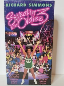 Richard Simmons Sweatin To The Oldies 3 VHS Video Tape Exercise Workout Sweating - Picture 1 of 3