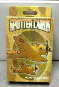 Training World War II Spotter Cards FRIENDLY & ENEMY Military Aircraft Airplanes - Picture 1 of 4