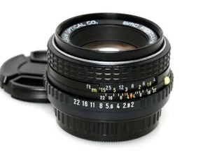 PENTAX smc PENTAX-M 50mm F2 MF Standard Prime Lens Excellent from Japan F/S - Picture 1 of 3