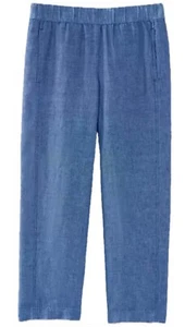 NWT - J.Jill Pure Jill Linen Cropped Pants Size LP - MSRP $89 - Picture 1 of 6