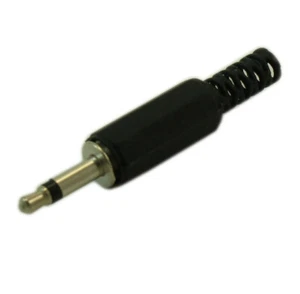 3.5mm Plug/Jack MONO TS 2 Connector Self Solder Male - Picture 1 of 2