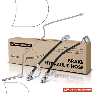 Manguera hidráulica de freno exterior trasero 2 piezas para Dodge Ram 4500 Ram 5500 2008-2010 Ram Foto 1 de 4