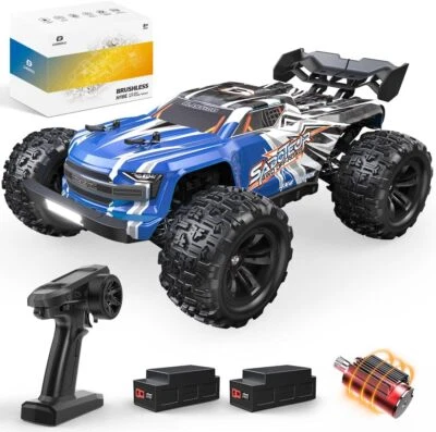 DEERC H16E 1/16 RC Car Brushless 4X4 RTR Fast Max 70kph Off-Road Monster Truck - Image 1 of 4