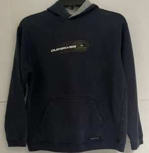 QUICKSILVER GIACCA CON CAPPUCCIO PULL OVER PICCOLA RAGAZZO BLU  - Foto 1 di 6