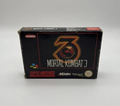 Mortal Kombat 3 Super Nintendo mit Anleitung OVP SNES CiB - Bild 1 von 4