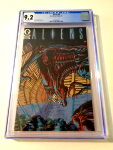 ALIENS #4 1989 CGC 9.2 DARK HORSE COMICS MARK VORHEIDEN MARK NELSON MOVIE - Picture 1 of 3
