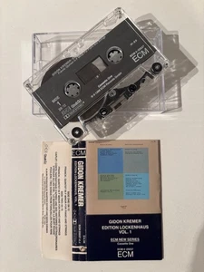 GIDON KREMER - EDITION LOCKENHAUS VOL.1 (US ISSUE CASSETTE TAPE) ECM - Picture 1 of 6