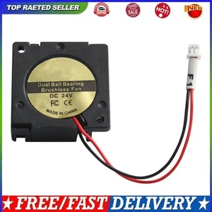 2Pcs Brushless Turbo Fan Dual Ball Bearing DC 24V Cooling Fan 2PIN for Ender 3S1 - Afbeelding 1 van 11