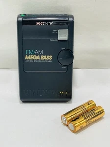 Sony Walkman SRF-60 AM/FM Portable Radio Mega Bass **Tested & Working** - Picture 1 of 6