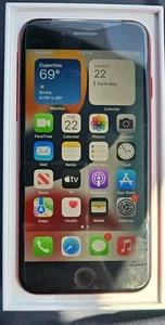 IPHONE SE RED 2ND GEN 64GB LOCKED TO SPECTRUM!!!!NEW IN BOX!!!! - Picture 1 of 7