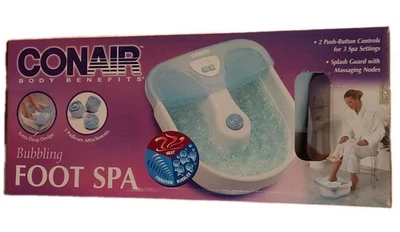 CONAIR BODY BENEFITS SPA DE PIES MASAJE DE LUJO Foto 1 de 3