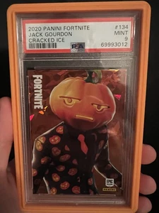 2020 Panini Fortnite Jack Gourdon Cracked Ice PSA 9 USA - Picture 1 of 2