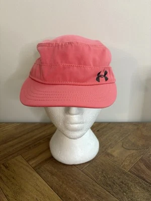 Under Armour Mujer Rosa y Marrón Sombrero Mensajero Clásico Usado en Excelente Condición #120 Foto 1 de 4