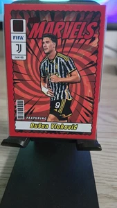 2023-24 Donruss #22 Dusan Vlahovic Net Marvels Red - Bild 1 von 2