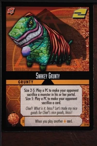.Hack Enemy CCG: "Snakey Grunty" 3U40 - Picture 1 of 1