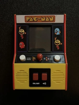Mini Pac-Man Portátil Arcade Clásicos Juego Pacman Bandai Namco ¡Probado/Funcionando!! Foto 1 de 4
