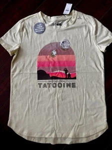 GAP Star Wars Tatooine Sequin Tee NWT Girls 10 - Picture 1 of 4