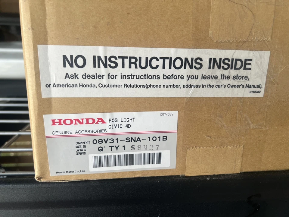 ¡Kit de faros antiniebla originales OEM Honda civic Si!!  Foto 1 de 1