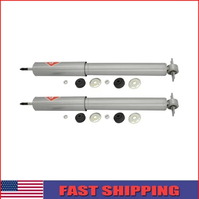 KYB Gas-A-Just Monotube Shocks Front Pair for 1997-2006 Jeep Wrangler TJ 4WD Foto 1 de 3