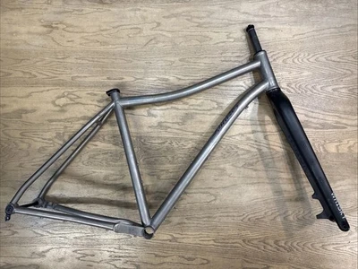 Blaze Fuego Gravel Mountain Bike Titanium Frameset Whisky Fork Large Made in USA - Image 1 of 4
