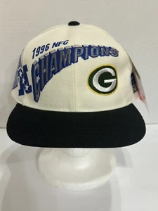 1996 Green Bay Packers NFC Champions Locker Room SS Pro Line Snapback Mütze Neu mit Etikett - Bild 1 von 8