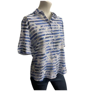 Erfo Womens Lightweight Vintage Blouse - Multi - Size 10 (EU 38) - Picture 1 of 8