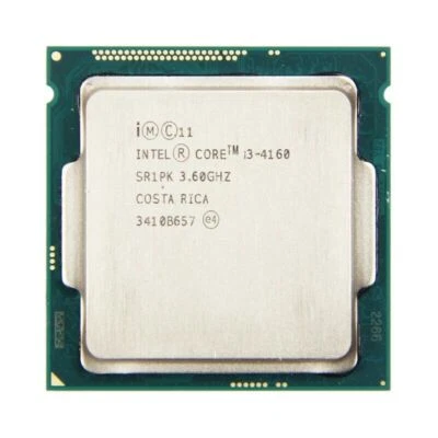 Intel Core i3-4160 2Core 3M 3.6GHz LGA1150 5 GT/s DMI SR1PK 54W CPU Processor - Image 1 of 4