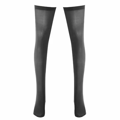 Mujeres Hombres Calcetines Deportivos Largos a Rayas Sobre la Rodilla Muslo Calcetines Dedos Abiertos Medias Foto 1 de 2