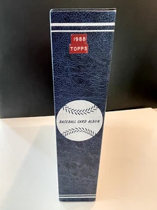 Juego completo de tarjetas de béisbol Topps 1988/carpeta/hojas todo como nuevo-casi como nuevo - Imagen 1 de 12