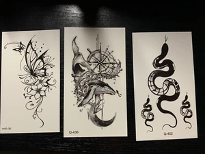FREE Temporary Tattoo Sticker body Art tattoos (only pay postage and ebay fee) - Picture 1 of 1