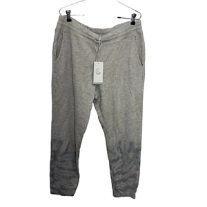 Pantalones deportivos Calme Gray The Die para mujer talla XL informales acogedores salón $150 nuevos - Imagen 1 de 16