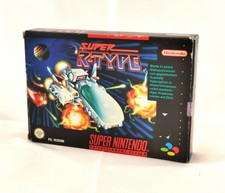 Super R-Type SNES 1992 Complete in Original Box/CIB-PAL