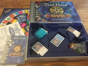 Trivial Pursuit DVD Board Game Parker 2004 Complete Trivia Question Answer - Picture 1 of 1