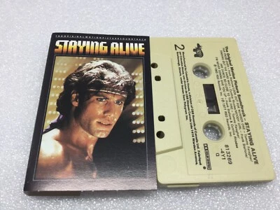 Staying Alive Original Motion Picture Soundtrack Audio Cassette 1983 Rso Records - Image 1 of 4