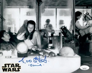 KOO STARK Signed 8x10 Photo STAR WARS A NEW HOPE CUTSCENE Autograph JSA COA Cert - Picture 1 of 2