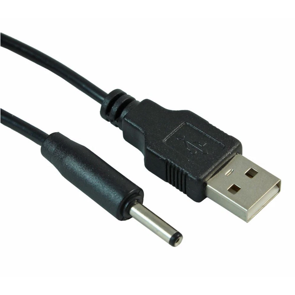 USB 2.0 Type A Male to 3.5/1.3mm Barrel Connector 3 ft. Cable - Image 1 of 1