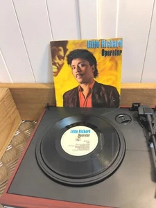 LITTLE RICHARD - Operator / Big House Reunion - VG+ 1986 7" Vinyl Single Record - Picture 1 of 12