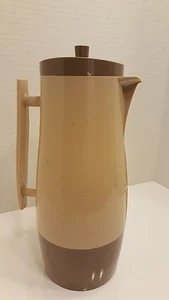 Vintage Aladdin's Beverage Butler, 1 Quart Glass Lined Thermos / Carafe, brown - Picture 1 of 4