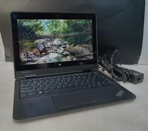 Lenovo ThinkPad Yoga 11e Windows 10 Pro 500GB 4GB RAM Touchscreen - Picture 1 of 12